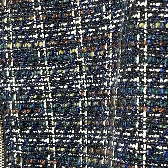 BLDWN skirt mini tweed zip front sz  medium - Picture 3 of 7